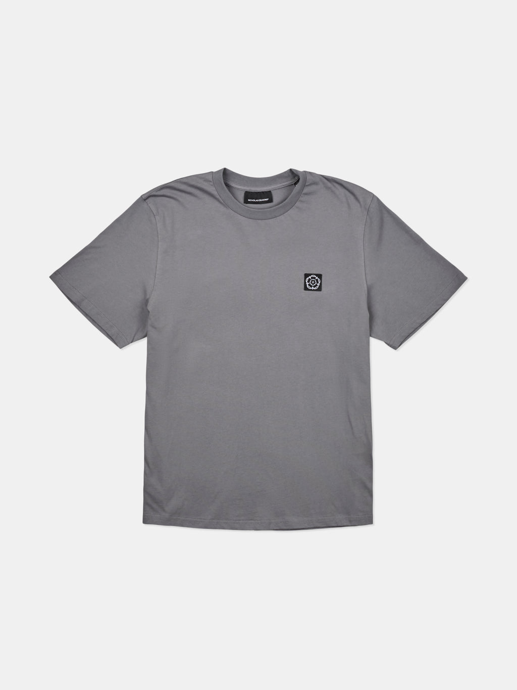 Albion Logo T-Shirt Mid Grey