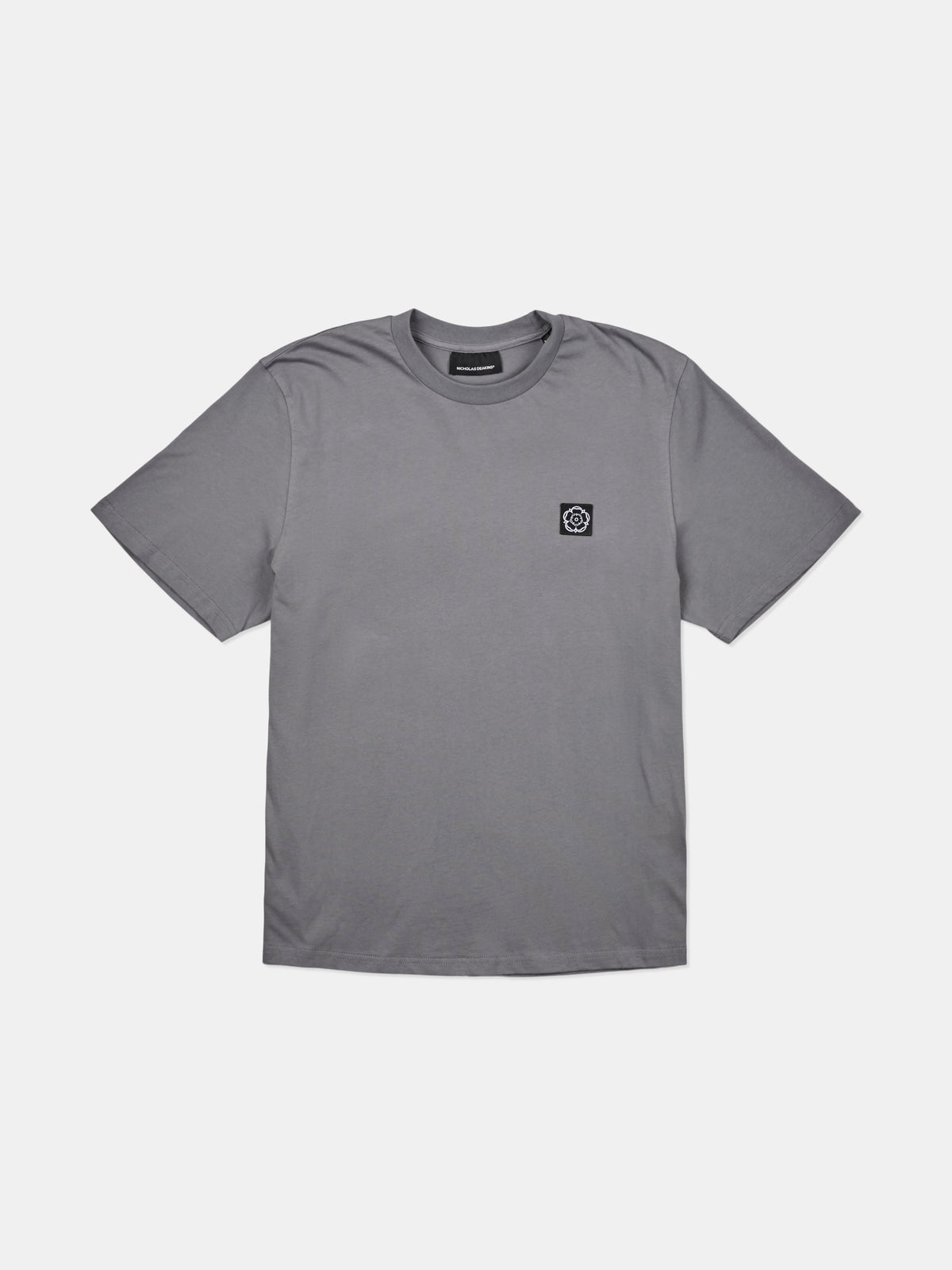 Albion Logo T-Shirt Mid Grey