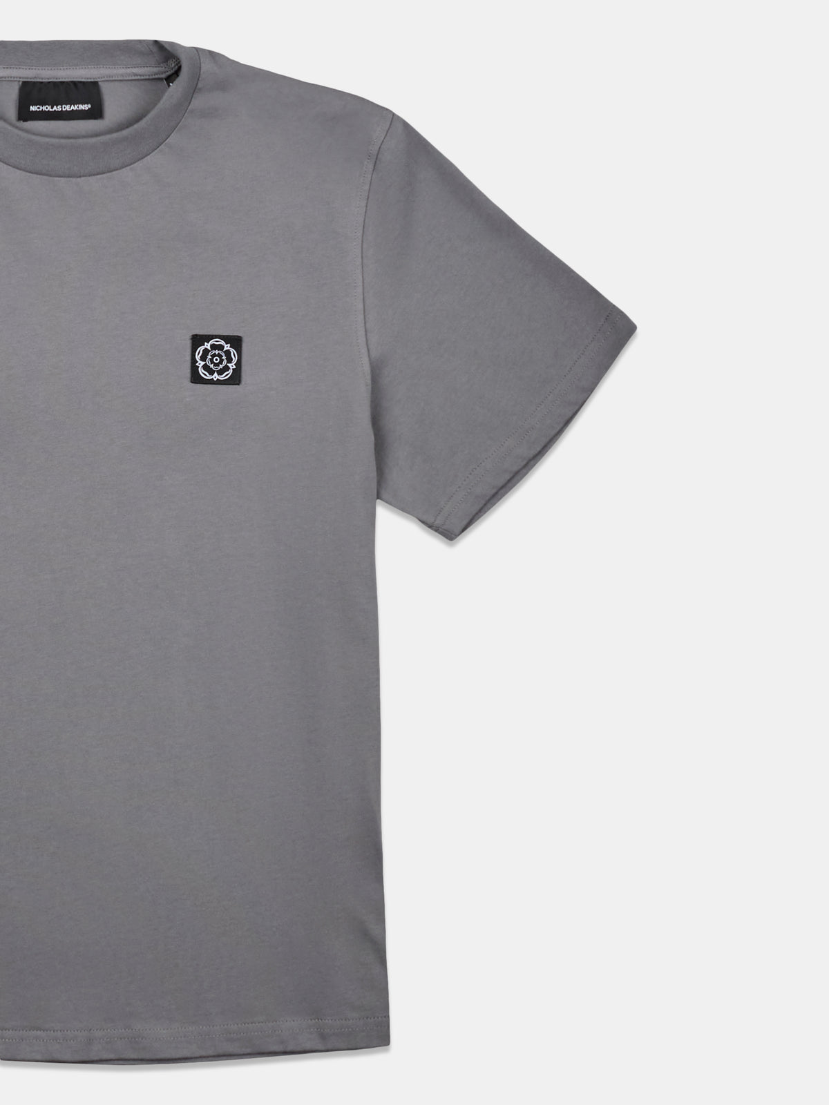 Albion Logo T-Shirt Mid Grey