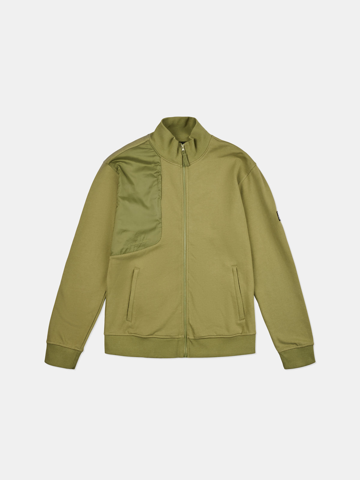 Arena Zip Through Sweatshirt Dark Sage