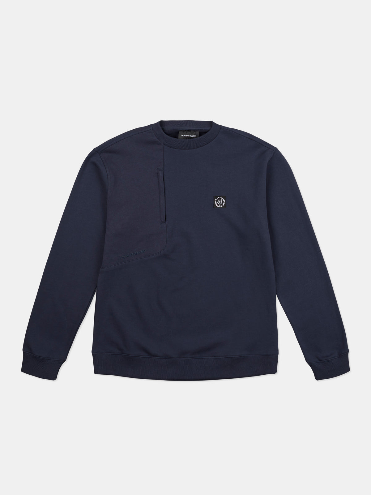 Arundel Chest Pocket Sweatshirt Dark Navy