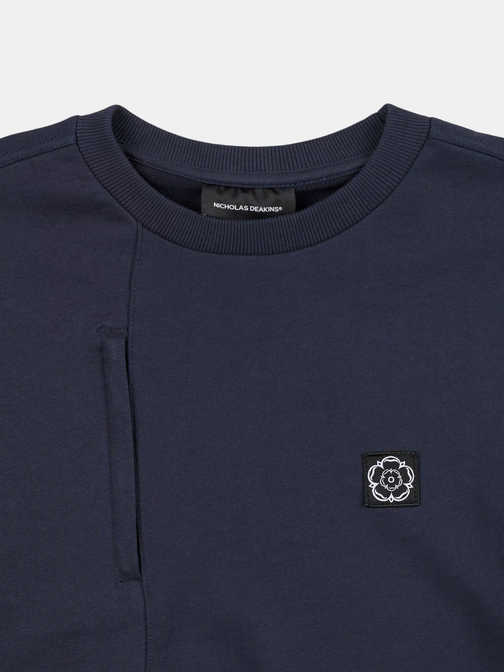 Arundel Chest Pocket Sweatshirt Dark Navy