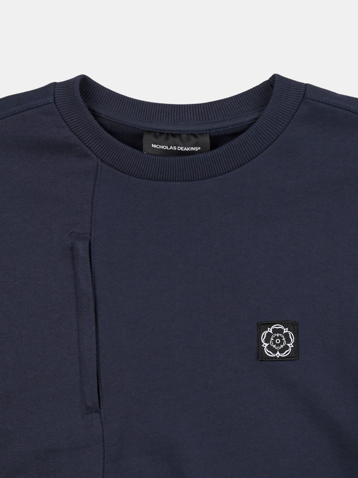 Arundel Chest Pocket Sweatshirt Dark Navy