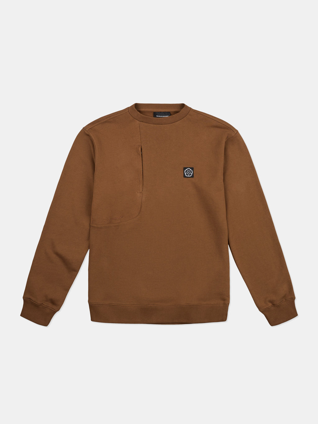 Arundel Chest Pocket Sweatshirt Earth