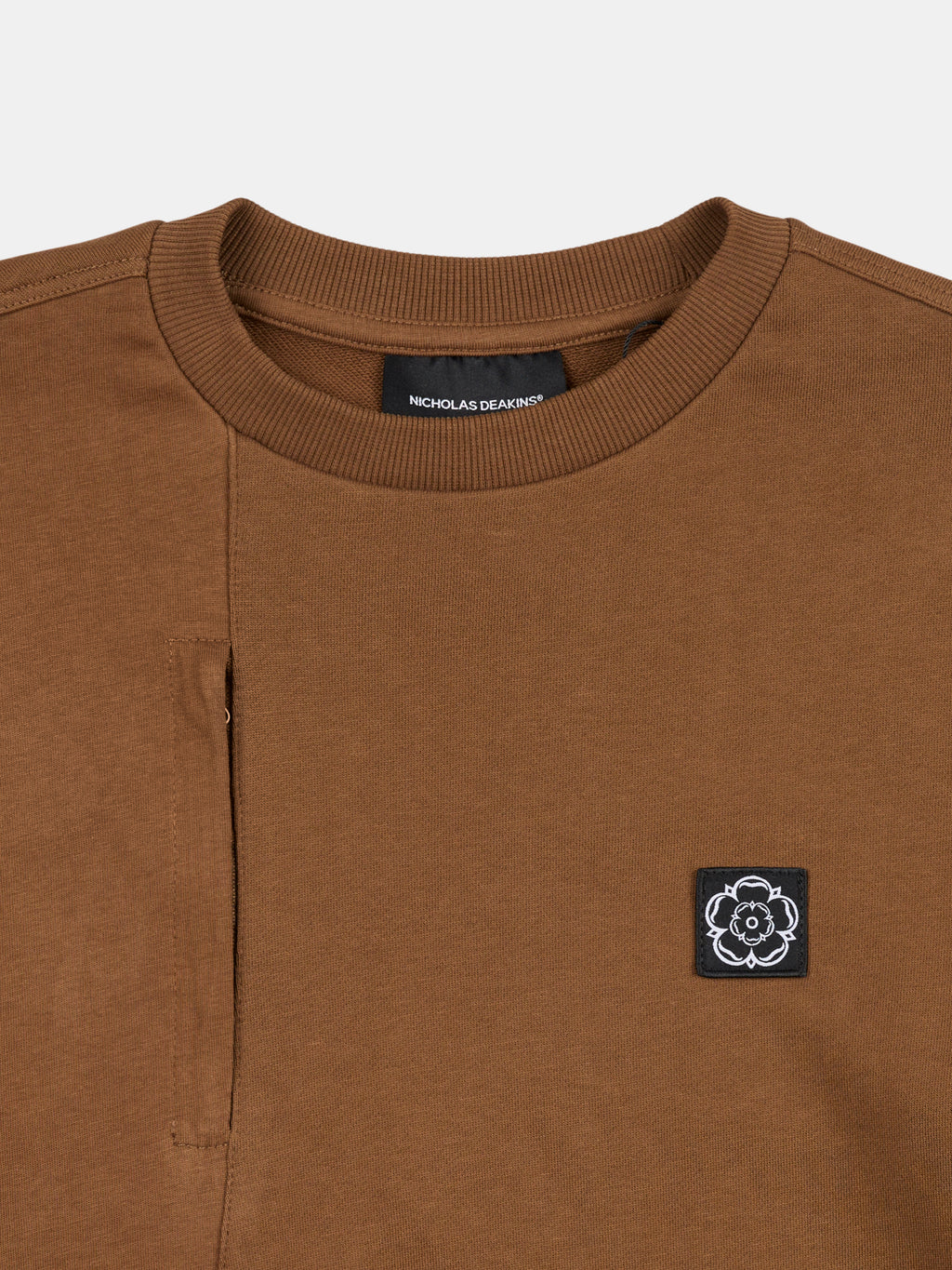 Arundel Chest Pocket Sweatshirt Earth