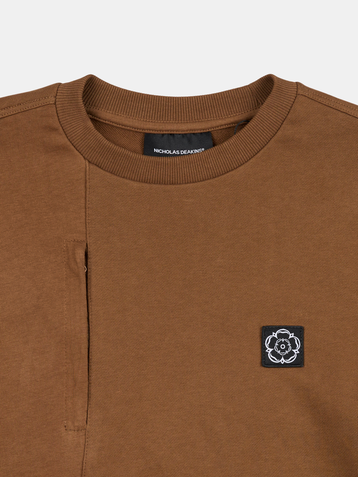 Arundel Chest Pocket Sweatshirt Earth