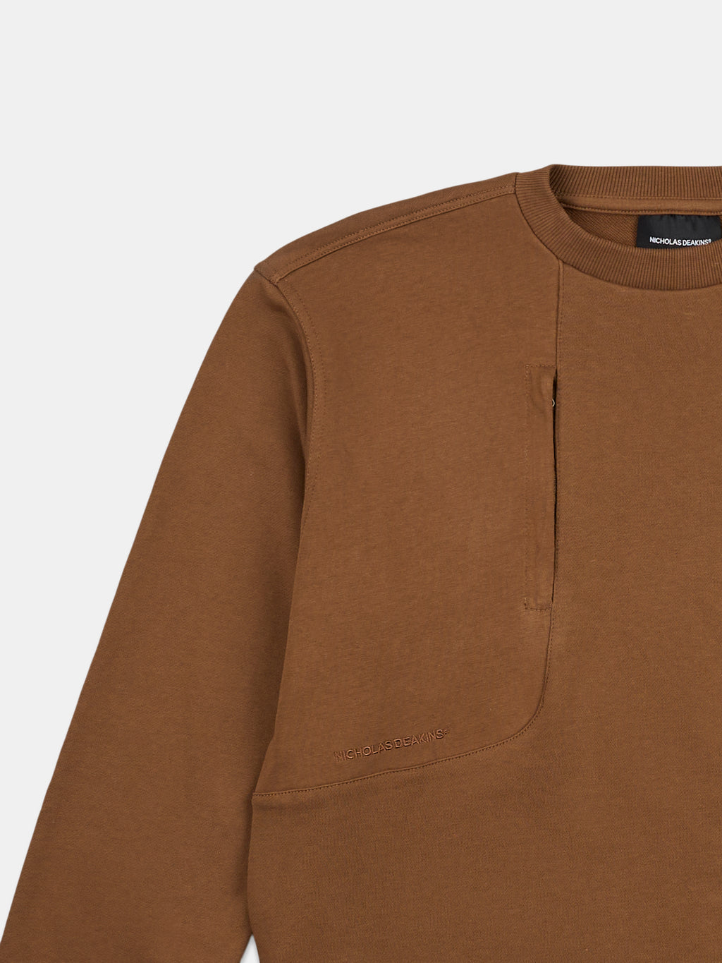 Arundel Chest Pocket Sweatshirt Earth