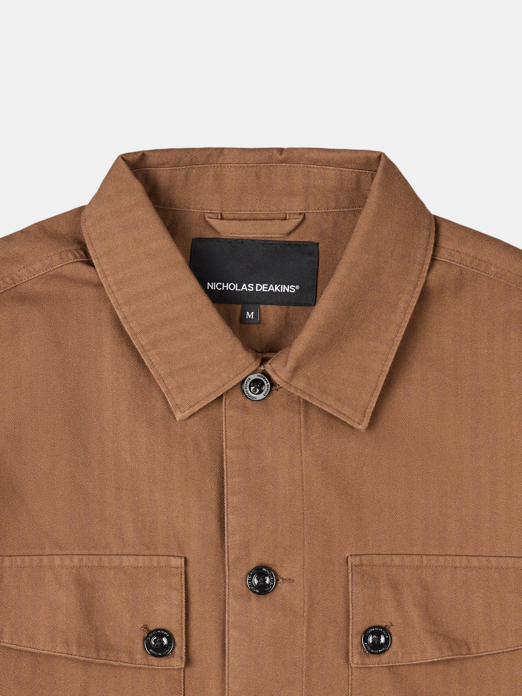 Allenby Button Through Overshirt Earth