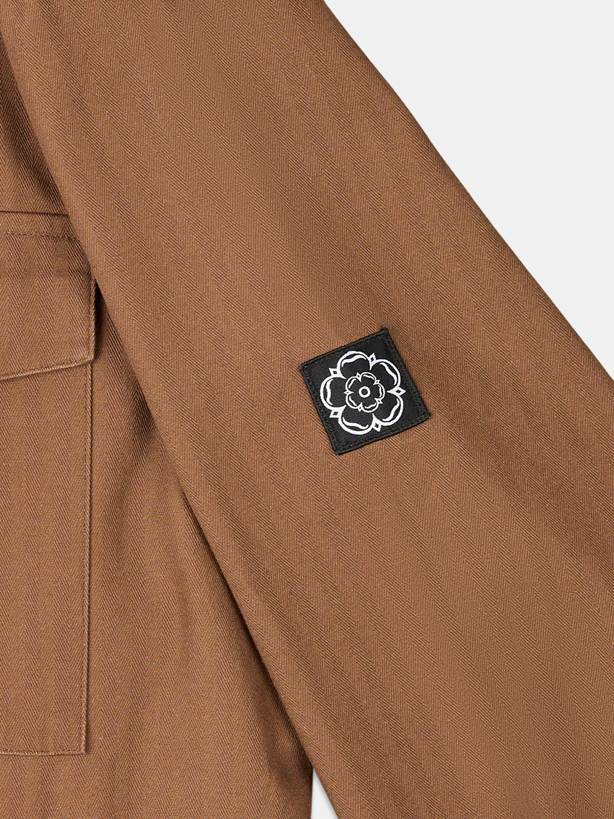 Allenby Button Through Overshirt Earth