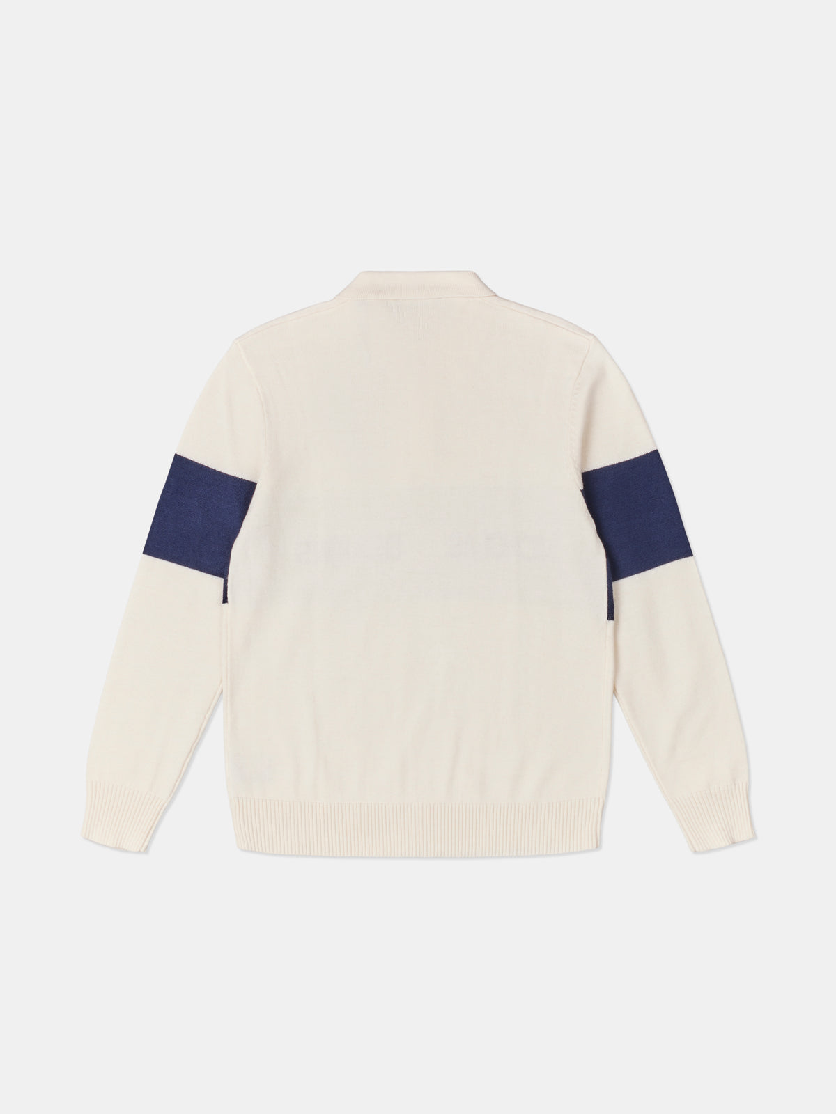 Arley Jacquared Rugby Knit Ecru